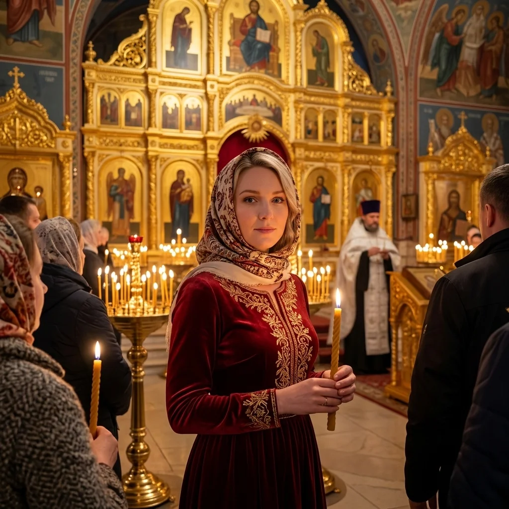 Пасха в православном храме