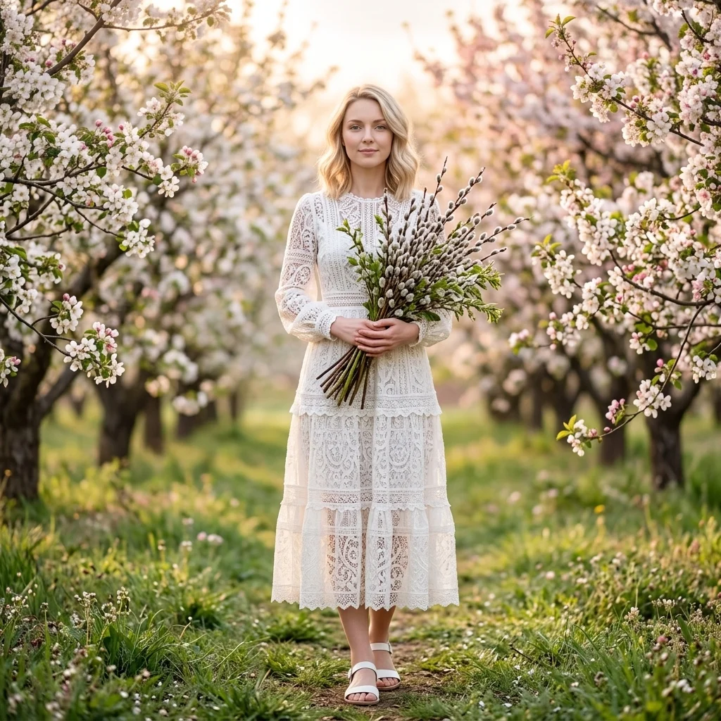Вербное воскресенье — fashion-портрет